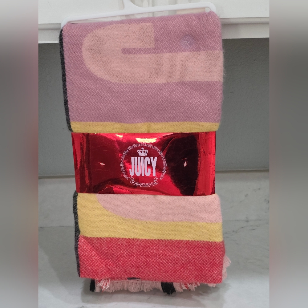NWT Juicy Couture Multicolored Scarf
